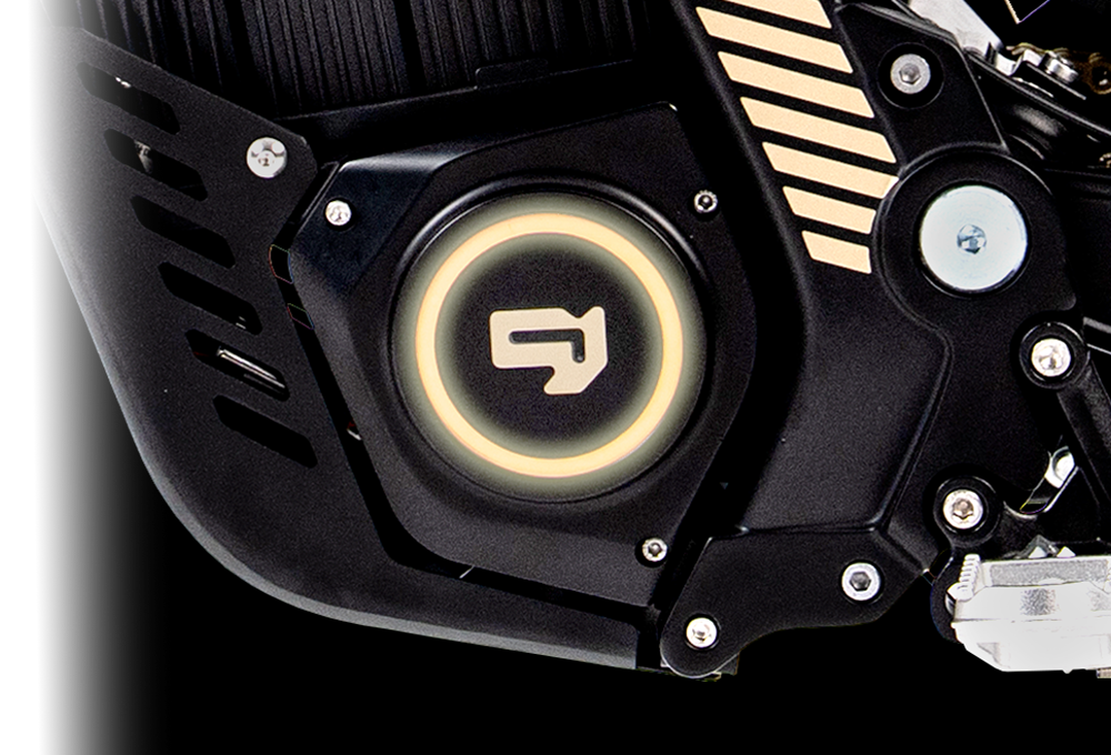 79BIKE Lynx Electric Dirt Bike — 12 KW Peak Mid-Drive Electric Motor