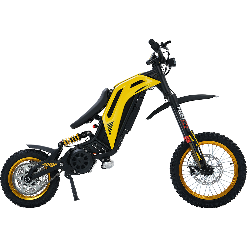 79BIKE Viper S Electric Dirt Bike — No-Passenger Riding Setup