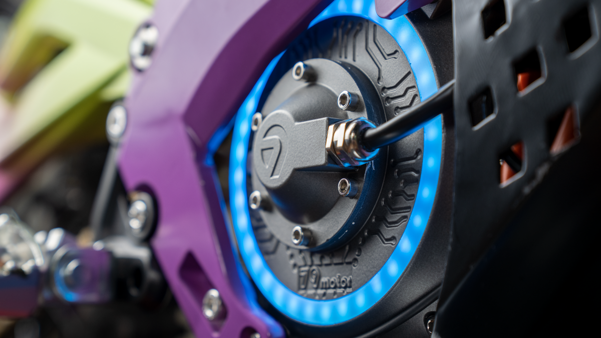 79BIKE Falcon Pro Electric Dirt Bike — 10 KW FOC Mid-Drive Motor